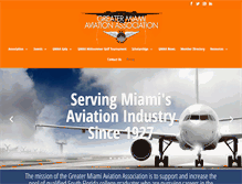 Tablet Screenshot of miamiaviation.org